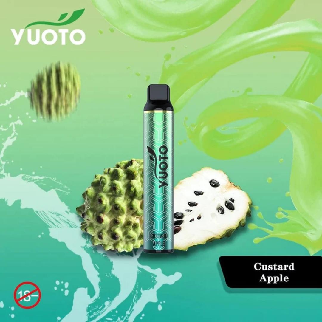 Yuoto 3000 puffs disposable Custard Apple
