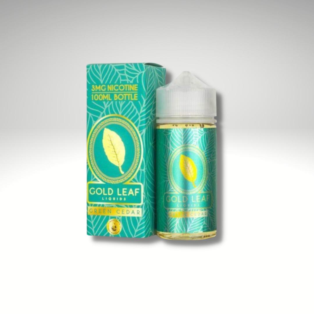 Gold leaf E-juice - Green Ceder