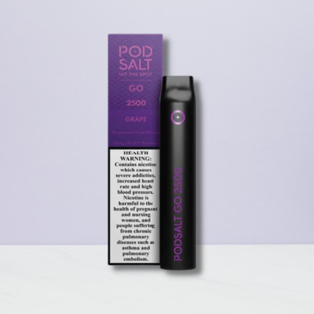 Pod Salt 2500 Puffs Disposable Grape