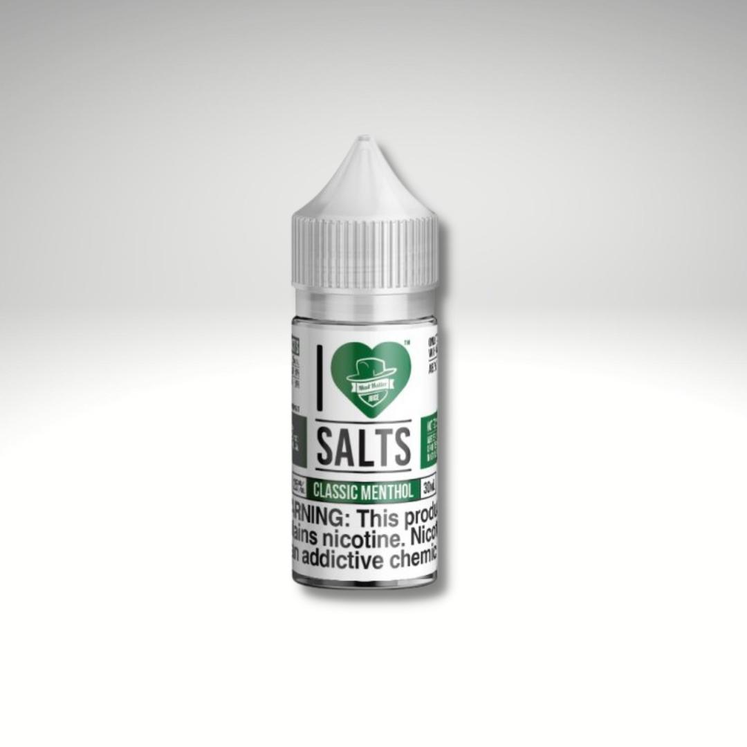 I LOVE SALT E-LIQUID - CLASSIC MENTHOL