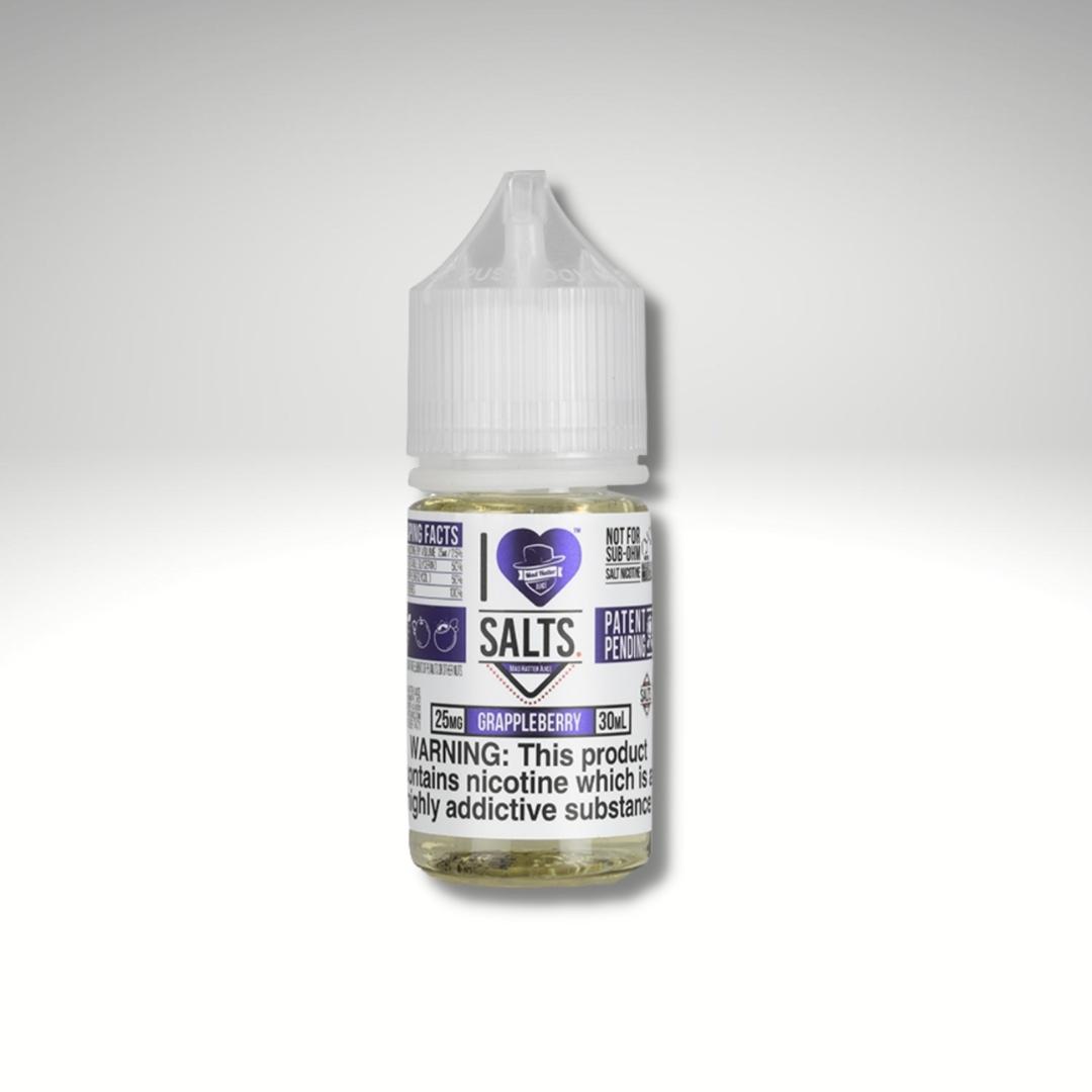I LOVE SALT E-LIQUID - GRAPPLEBERRY
