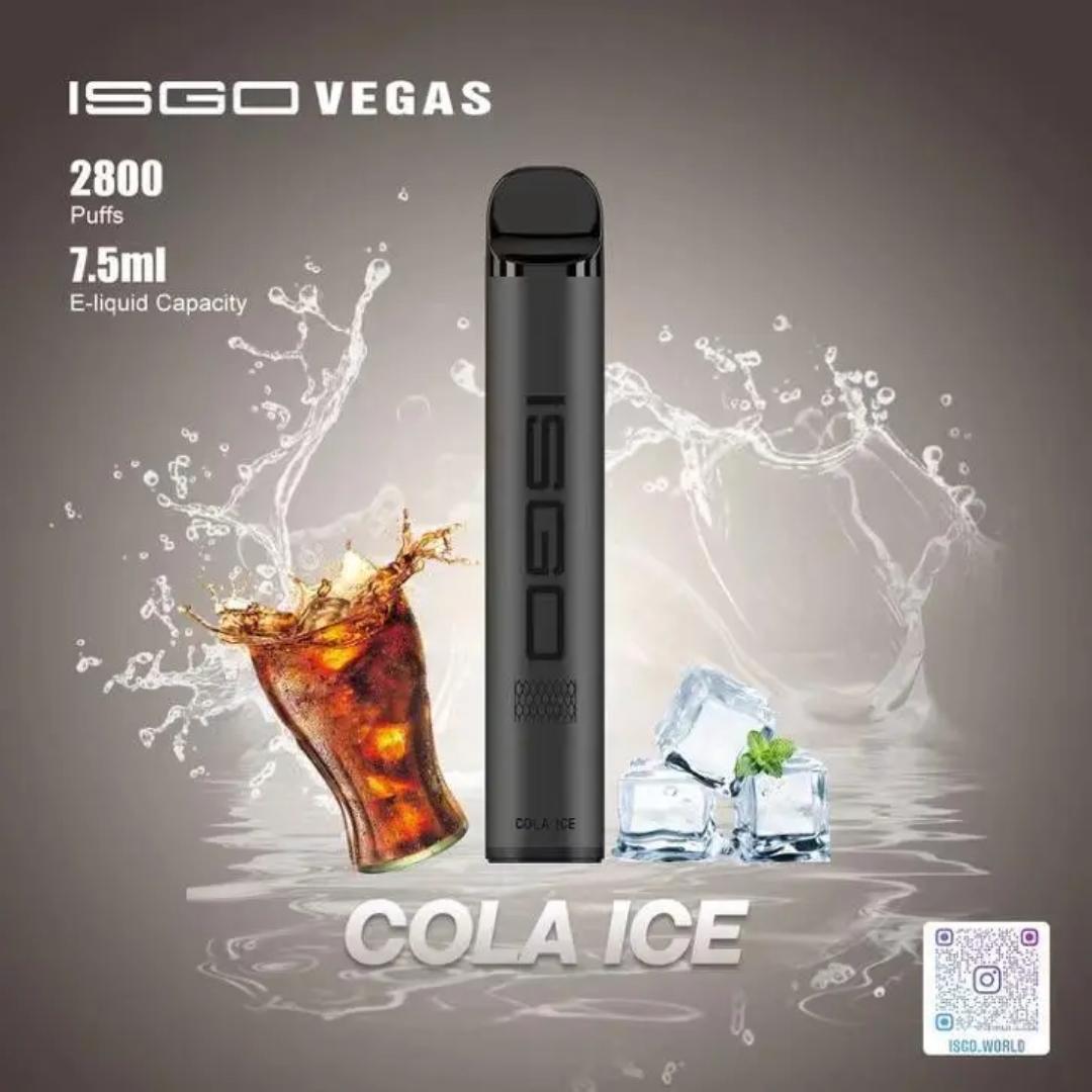 Isgo vegas disposable 2800 - Cola Ice