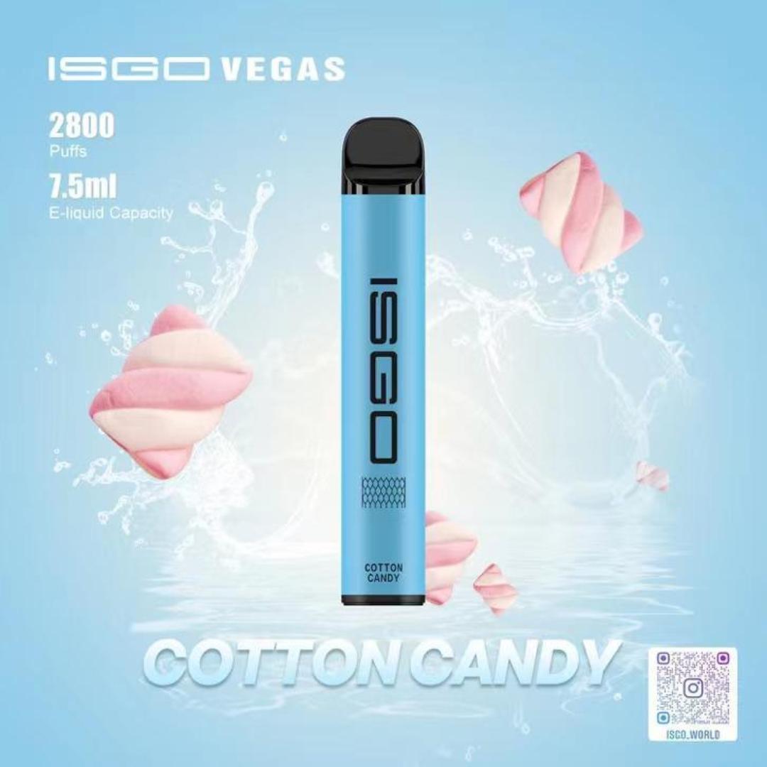 Isgo vegas disposable 2800 - Cotton Candy