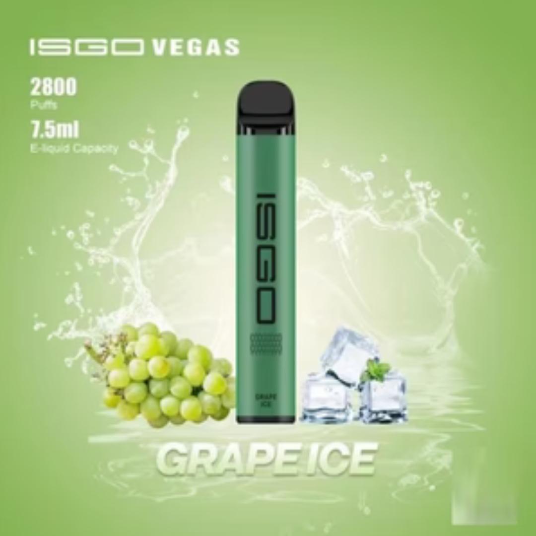 Isgo vegas disposable 2800 - Grape Ice