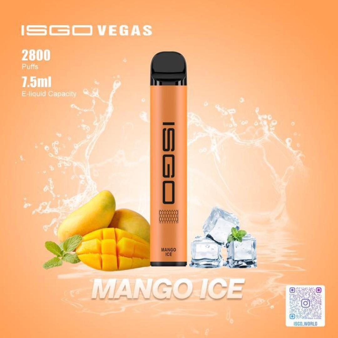 Isgo vegas disposable 2800 - Mango Ice
