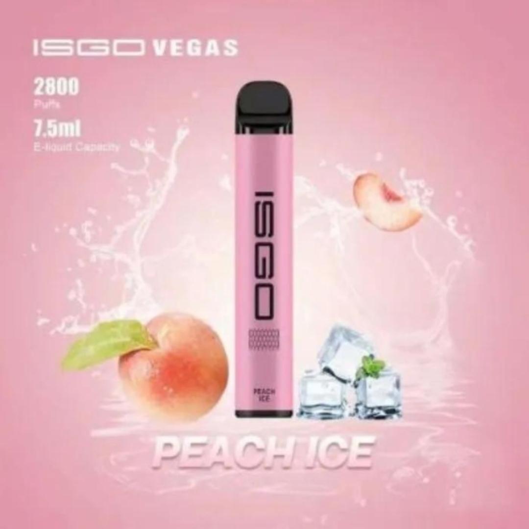 Isgo vegas disposable 2800 - Peach Ice