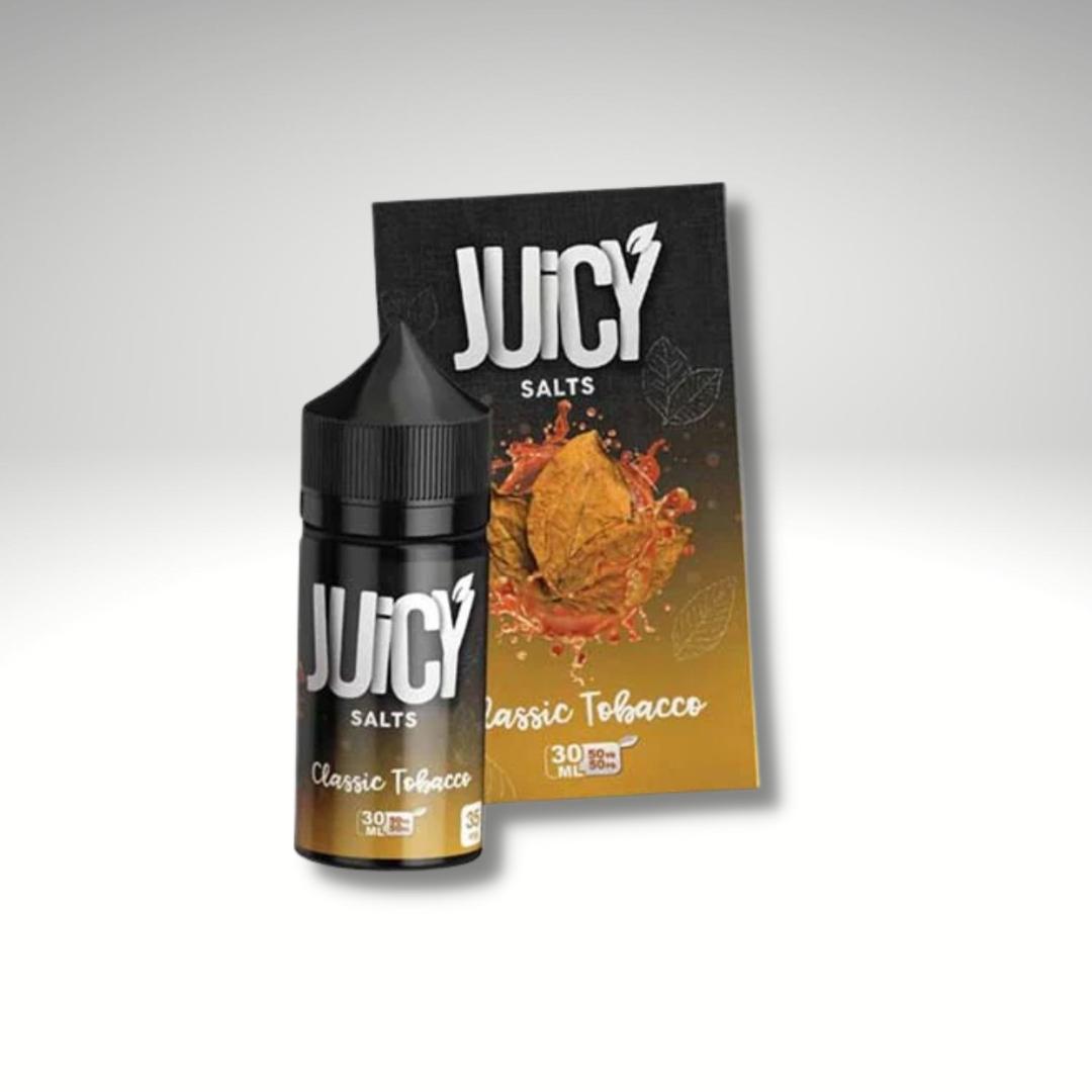 Juicy Salts 35mg and 50mg - Classic Tobacco