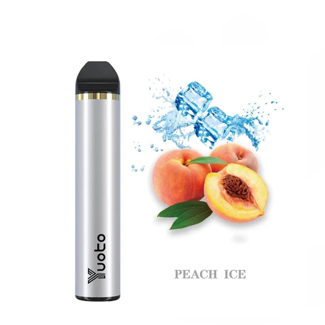 Yuoto disposable 1500 puffs Peach ice