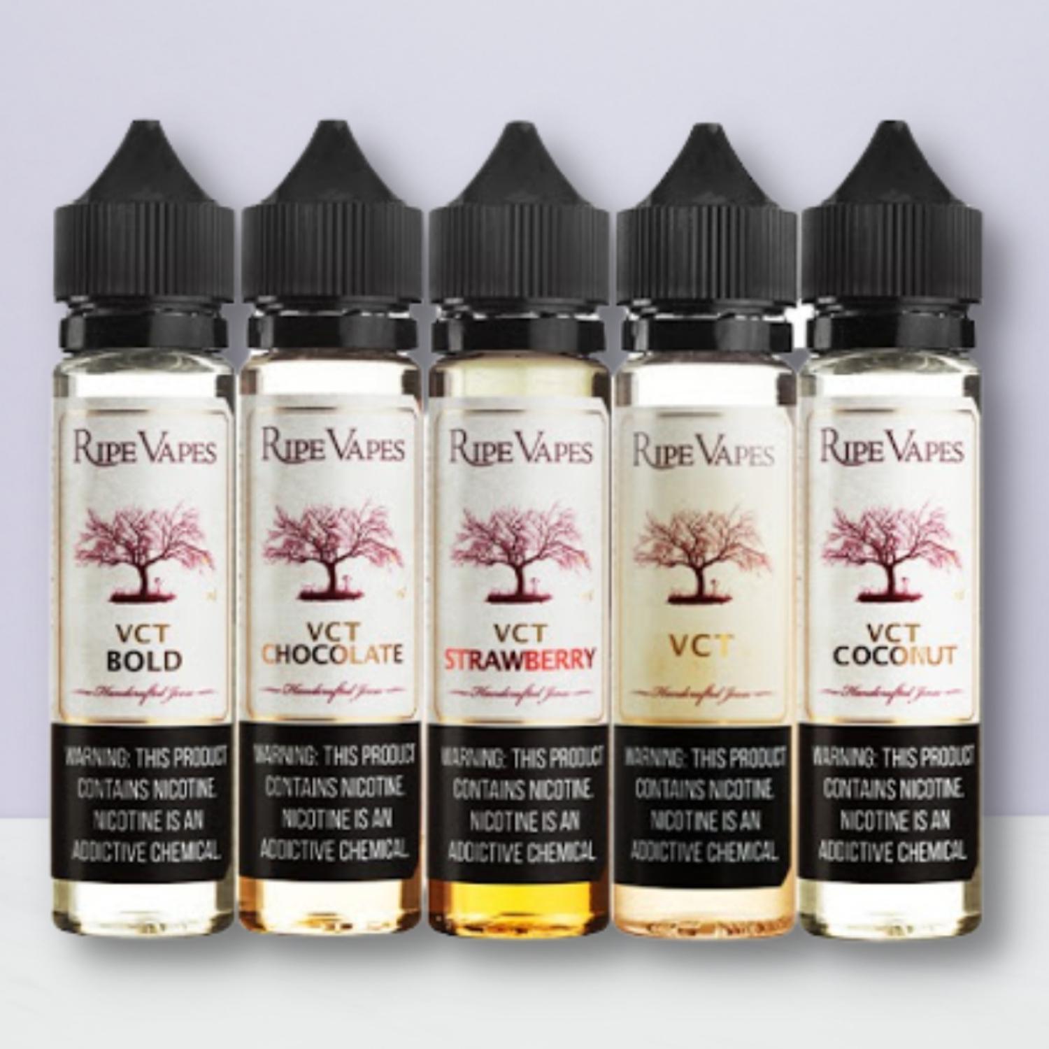 Ripe Vapes VCT Salts nic and 3 Mg