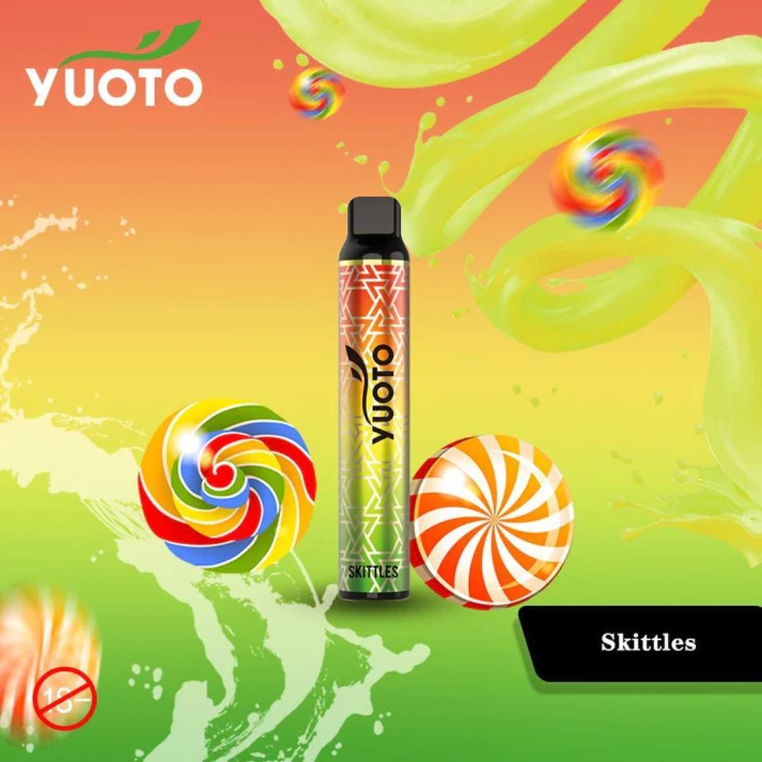 Yuoto 3000 puffs disposable Skittles