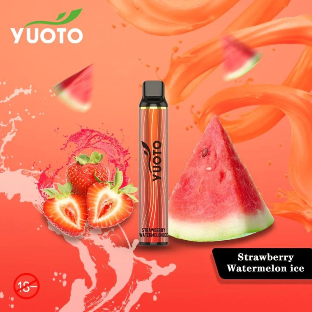 Yuoto 3000 puffs disposable Strawberry Watermelon ice